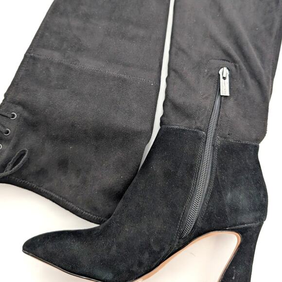 Vince Camuto Taplana Pointed Toe Over the Knee Boots Black Size US5M EU35 - Picture 11 of 11